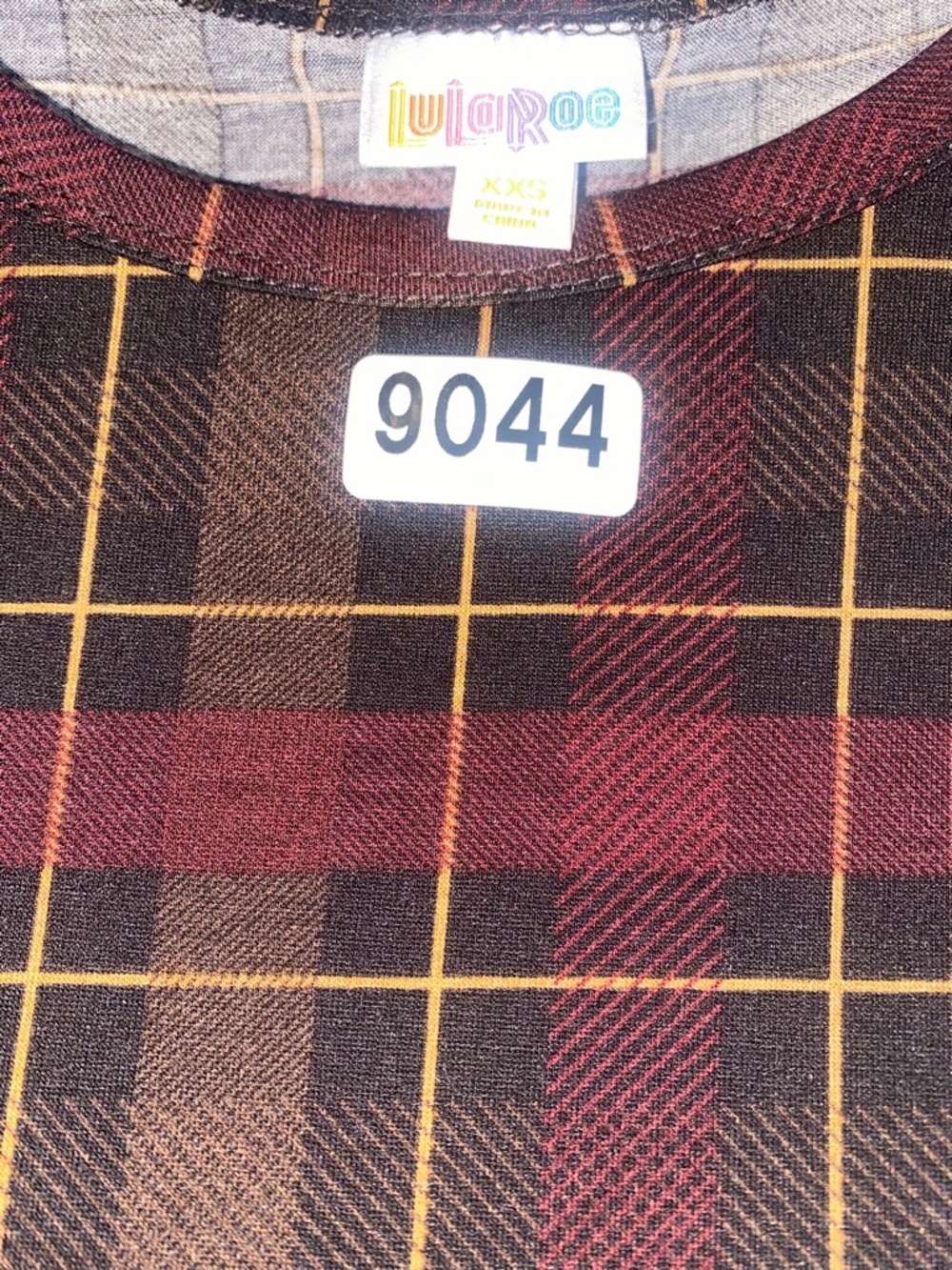 9044 - NWOT LuLaRoe XXS Carly Dress - Picture 5 of 5